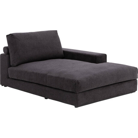 Goossens Excellent Hoekbank Lotus zwart, stof, stijlvol landelijk