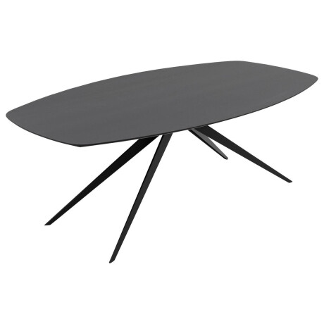 Goossens Excellent Eettafel Floyd, Semi ovaal 180 x 100 cm