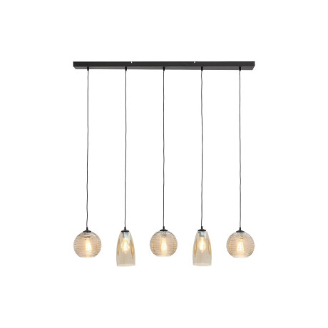 Goossens Hanglamp Soleil, Hanglamp met 5 lichtpunten