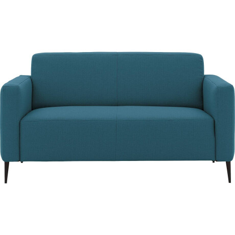 Goossens Bank Key West blauw, stof, 2-zits, modern design