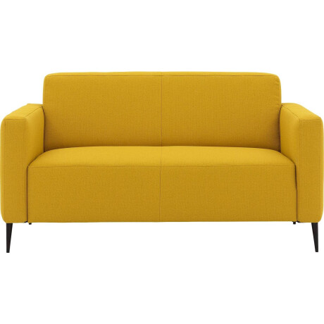 Goossens Bank Key West geel, stof, 2-zits, modern design