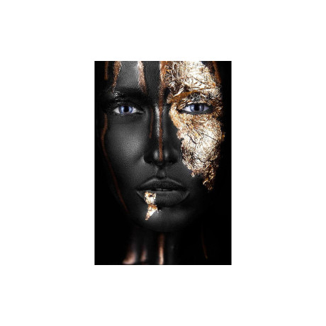 Goossens Schilderij Noir Gold, 135 x 90 cm