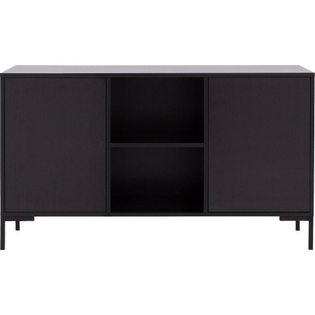 Goossens Basic Dressoir Madrid, 2 deuren met 2 open vakken