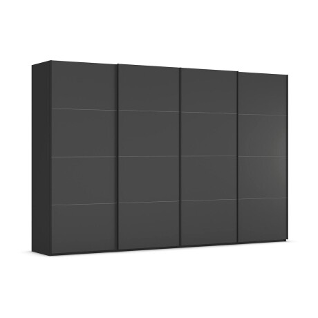 Goossens Excellent Kledingkast Finca Mat Glas, Slaapkamerkast 400 cm breed, 236 cm hoog, 4x 4 paneel glas schuifdeuren