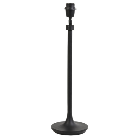 Light & Living Tafellamp 'Olando' 59cm, kleur Mat Zwart (excl. kap)