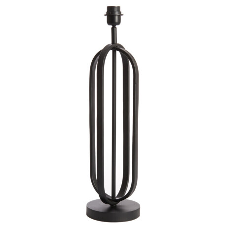 Light & Living Tafellamp 'Aster' 55cm, kleur Mat Zwart (excl. kap)