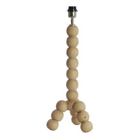 Light & Living Tafellamp 'Veglio' Mangohout, kleur Naturel (excl. kap)