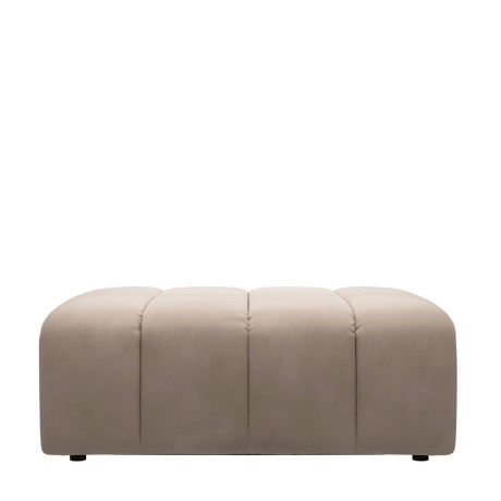 Voetenbank Dazzle, Taupe