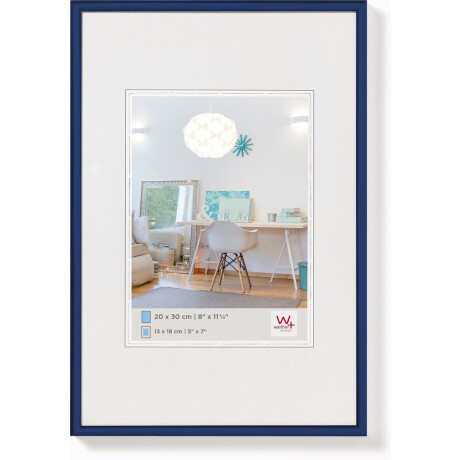 Walther New Lifestyle - Kunststof lijst - Fotoformaat 30x40 cm - Blauw