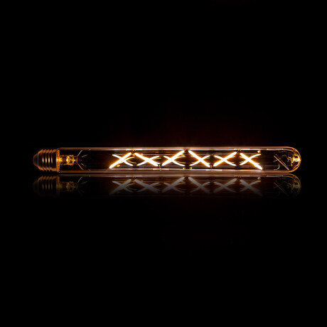 Kooldraadlamp 'Buis' 30cm E27 LED 4W goldline , dimbaar