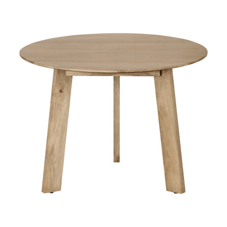 Lewis & Loft Eettafel Lien - FSC®-gecertificeerd mangohout - Rond - ø105 cm - Naturel