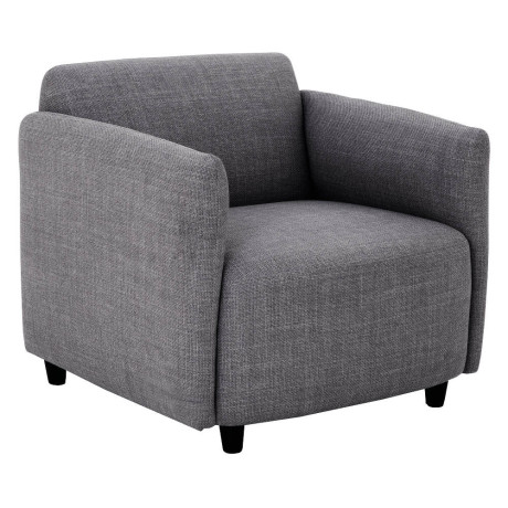 Tower Living Fauteuil 'Bradfort' Geweven, kleur Grijs