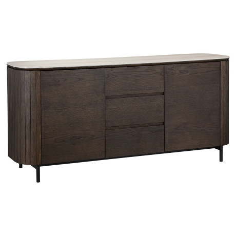 Richmond Dressoir 'Ritz' Eiken en travertin, 180cm