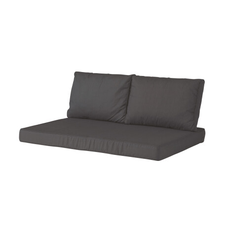 Palletkussen zit en rug Carré (120x80cm)   Basic black