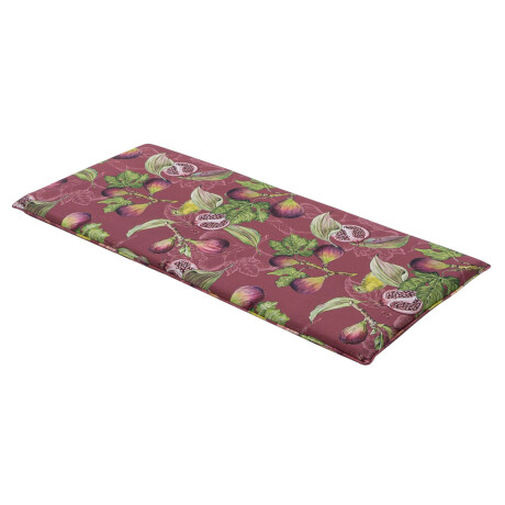 Bankkussen 140cm jasmijn bordeaux (waterafstotend)