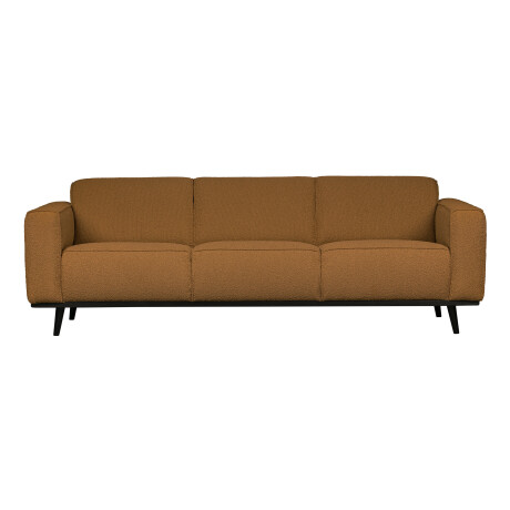 WOOOD Bank 'Statement' 3-zits, Bouclé, kleur Butter