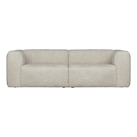 WOOOD Bank 'Bean' 3,5-zits, Melange, kleur Naturel