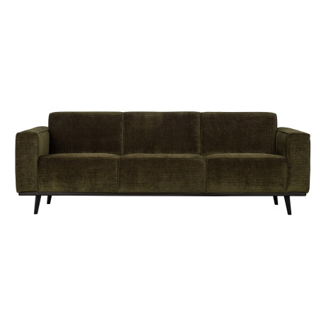 WOOOD Bank 3-zits 'Statement' Rib, kleur Warm Groen