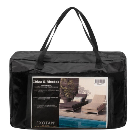 WOOOD Beschermhoes 'Rhodos' Ligbed, kleur Zwart