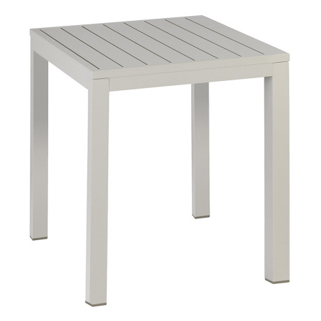 Exotan Tuintafel 'Venice' Aluminium, 90 cm, kleur Cream