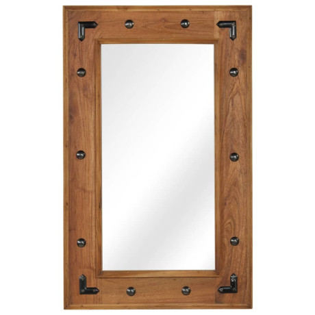 vidaXL Spiegel 50x80 cm massief acaciahout