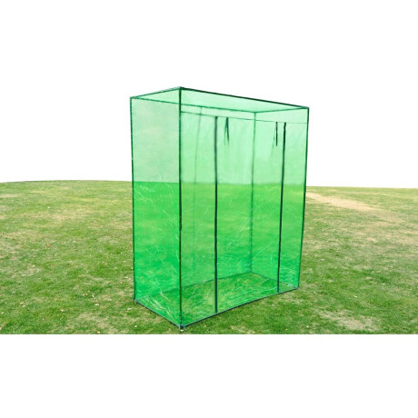 vidaXL Tuinkas stalen frame PVC
