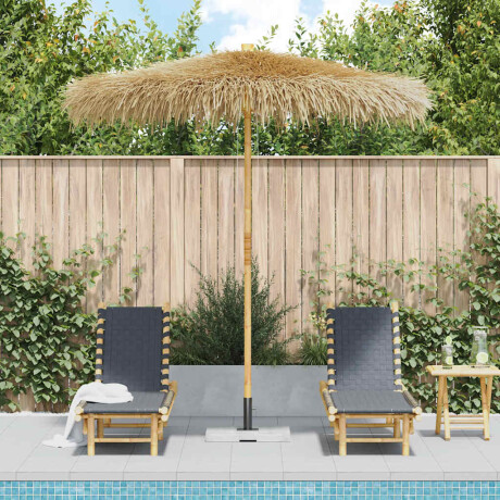 vidaXL Parasol van bamboe met dak van bananenbladeren 270 cm