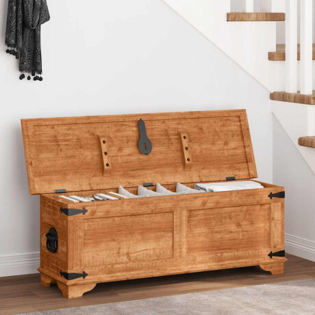 vidaXL Opbergkist ruw mangohout