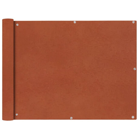 vidaXL Balkonscherm Oxford textiel 90x600 cm terracotta