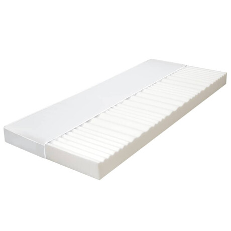 vidaXL Matras 7 Zone 10 cm PU-schuim H2 H3 80x200 cm