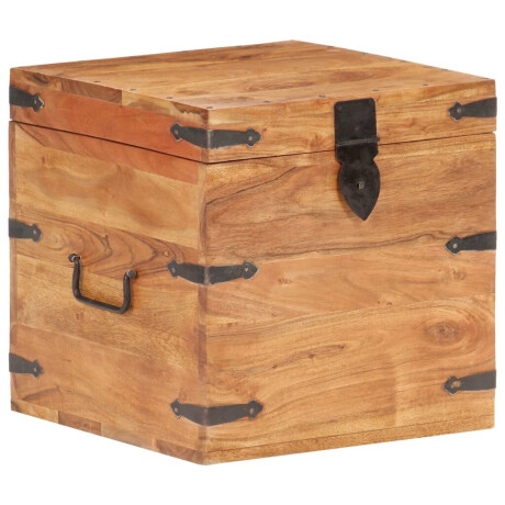 vidaXL Kist 40x40x40 cm massief acaciahout