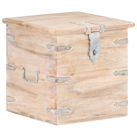 vidaXL Opbergkist 40x40x40 cm massief acaciahout