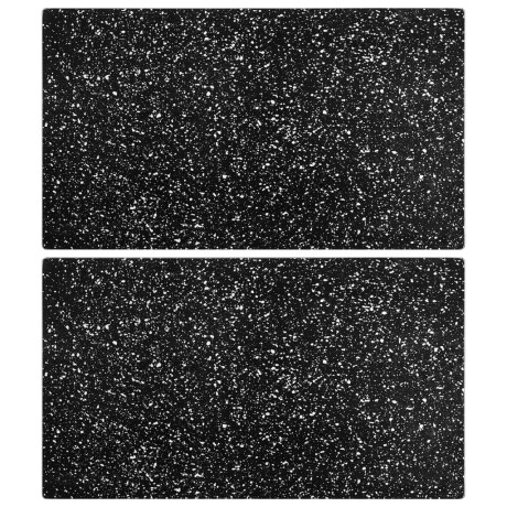 vidaXL Snijplanken 2 st met granietpatroon gehard glas