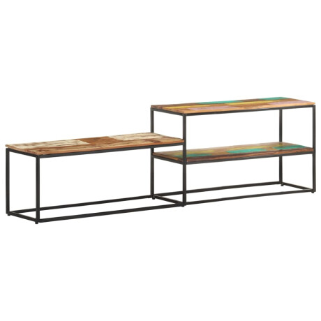 vidaXL Tv-meubel 180x30x50 cm massief gerecycled hout