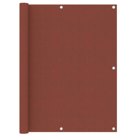 vidaXL Balkonscherm 120x400 cm oxford stof terracotta