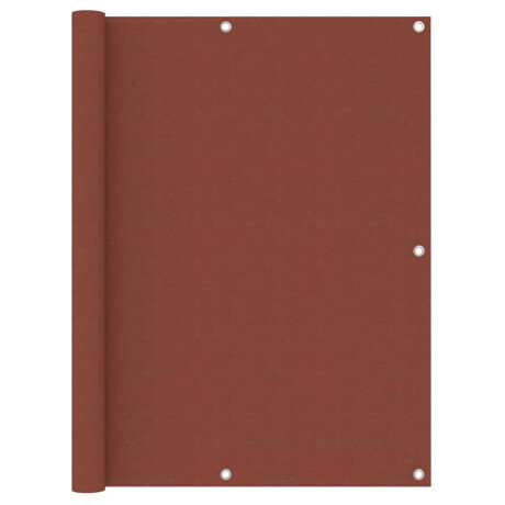 vidaXL Balkonscherm 120x500 cm oxford stof terracotta