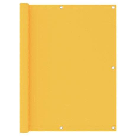 vidaXL Balkonscherm 120x500 cm oxford stof geel