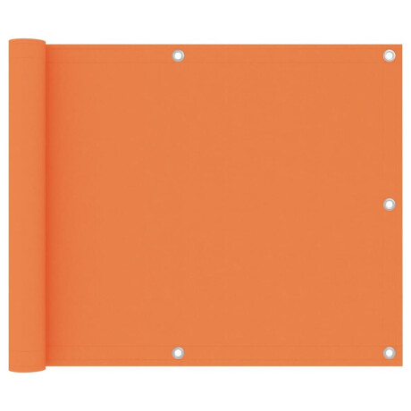 vidaXL Balkonscherm 75x500 cm oxford stof oranje