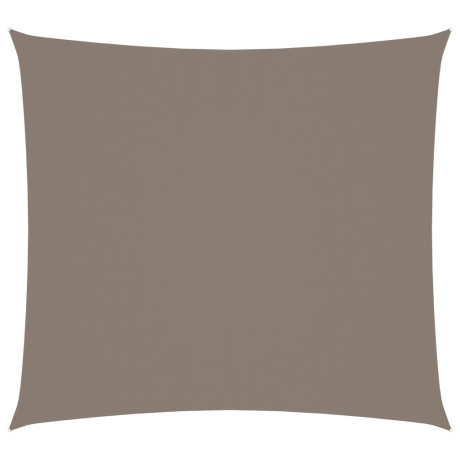 vidaXL Zonnescherm rechthoekig 2,5x3 m oxford stof taupe