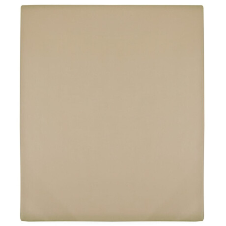 vidaXL Hoeslaken jersey 90x200 cm katoen taupe