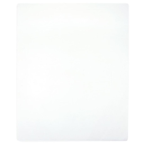 vidaXL Hoeslaken jersey 180x200 cm katoen wit