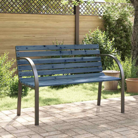 vidaXL Kindertuinbank 81 cm Chinees vurenhout grijs