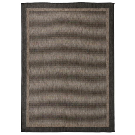 vidaXL Buitenkleed platgeweven 200x280 cm donkerbruin