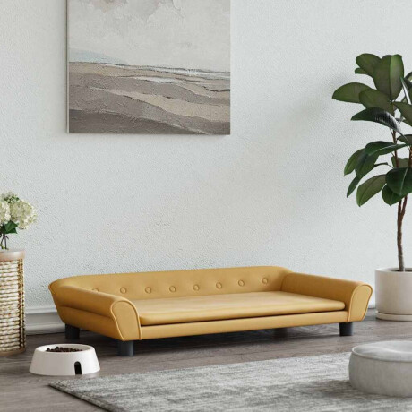 vidaXL Hondenmand 100x50x21 cm fluweel bruin