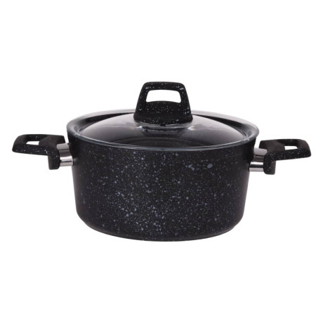 Excellent Houseware Braadpan met deksel 2,7 L aluminium