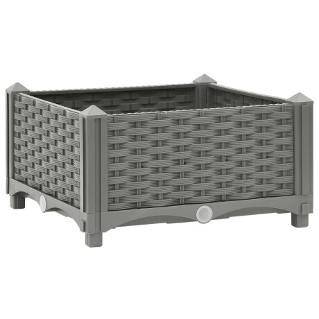 vidaXL Plantenbak verhoogd 40x40x23 cm polypropeen