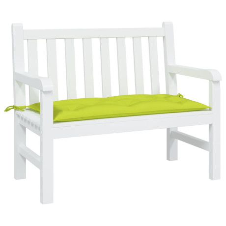 vidaXL Tuinbankkussen 100x50x7 cm oxford stof heldergroen