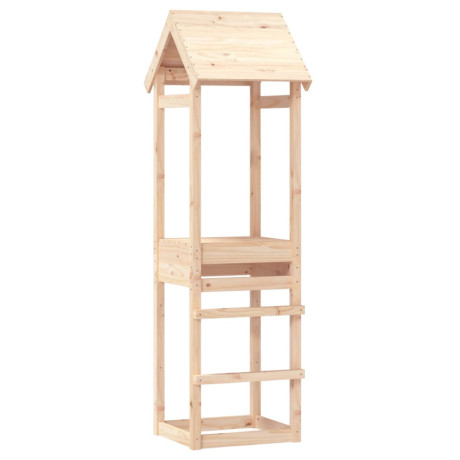 vidaXL Speeltoren 53x46,5x194 cm massief grenenhout