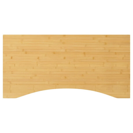 vidaXL Bureaublad 110x55x2,5 cm bamboe