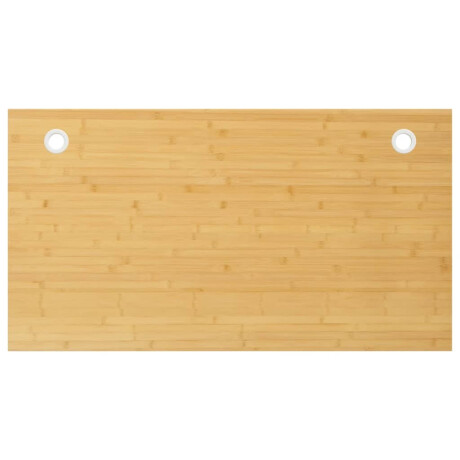 vidaXL Bureaublad 110x60x2,5 cm bamboe